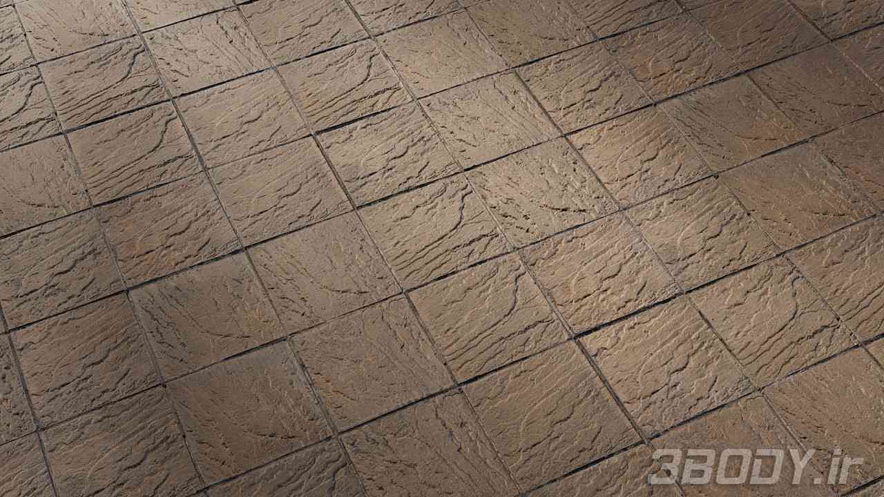 متریال کاشی کف floor tile عکس 1